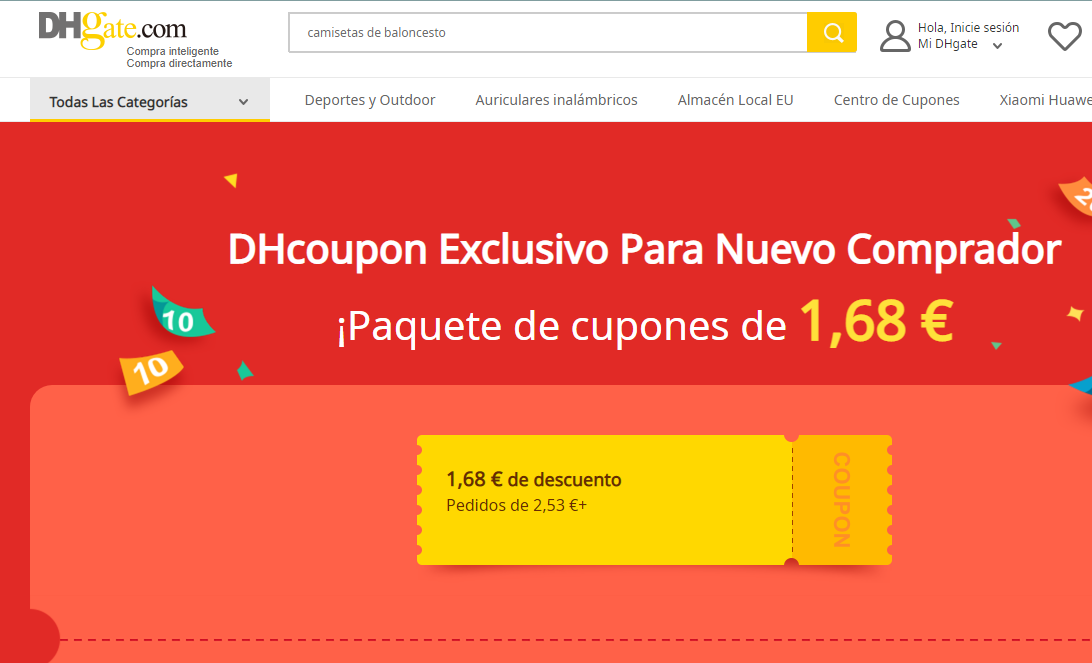 Descuentos DHgate Hasta 60%